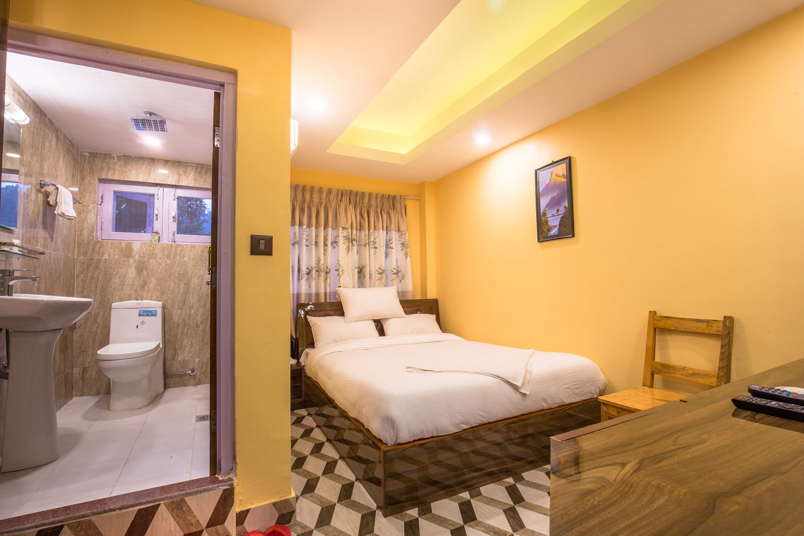 Deluxe Room at Shanti Sudha Resort